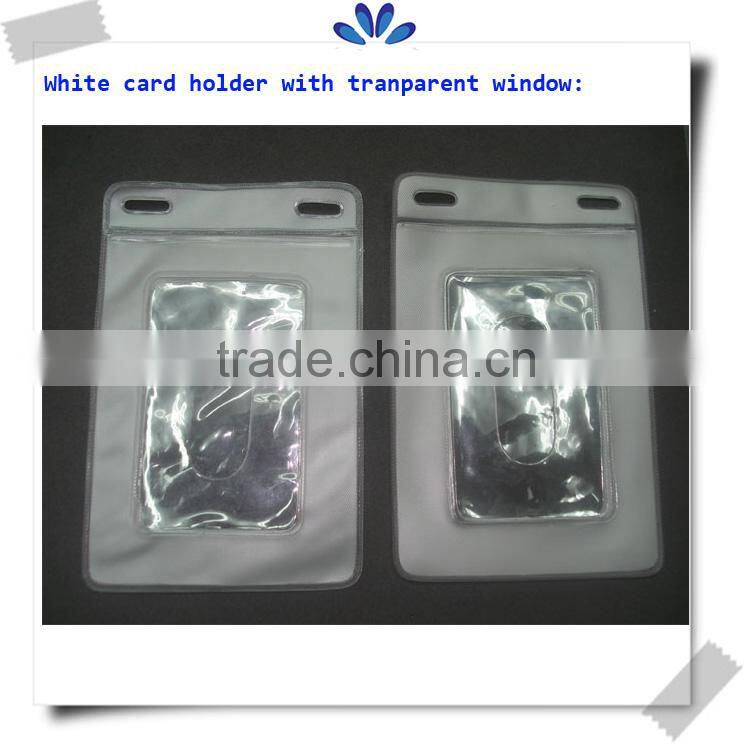 Cheap bulk clear plastic card holder for promotion sale