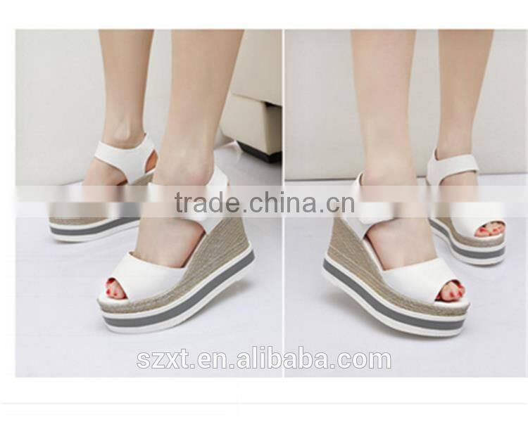 all kinds of women shoes no heel wedge shoes Professional women shoe import