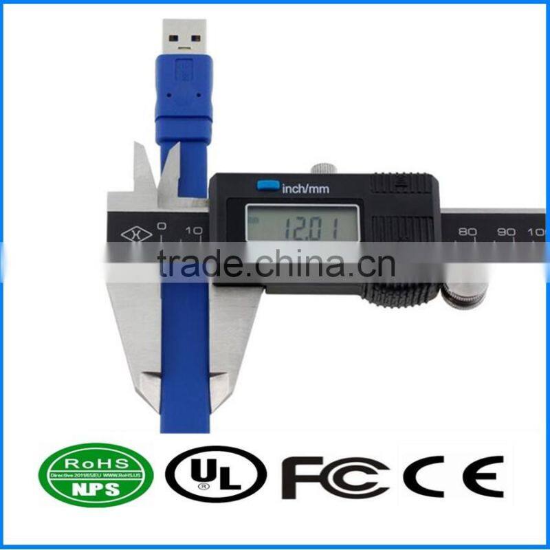 USB3.0 Datacable AM-AM Flat Wire Hard-disk Cartridge Cable