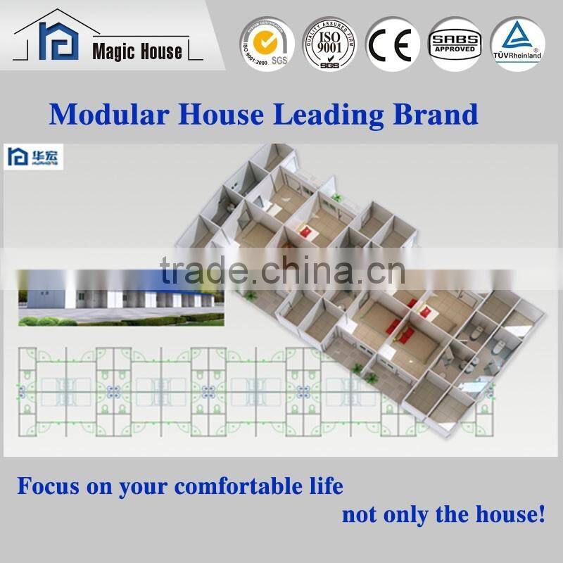 Easy Assembled Cheap EPS Sandwich Panel Worker Dormitory