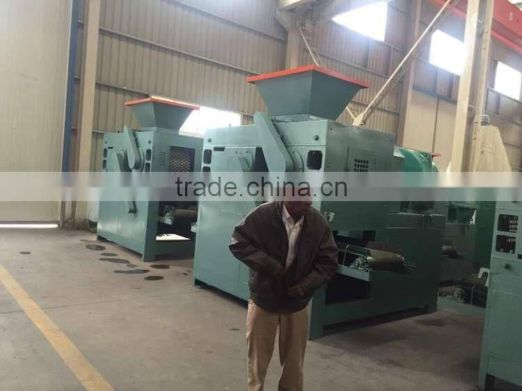 Mechanical press briquette making machine