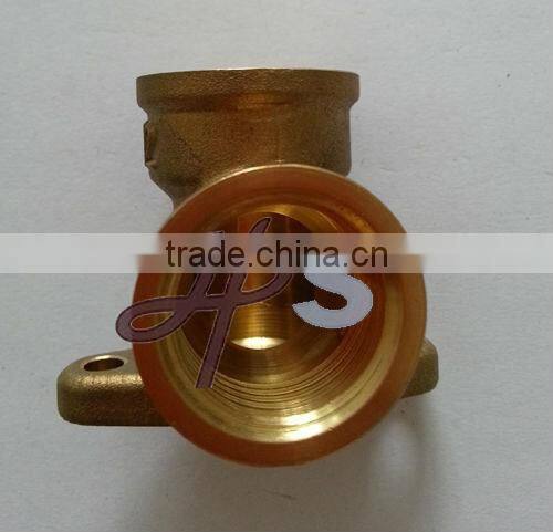 Forging brass wall plate fitting