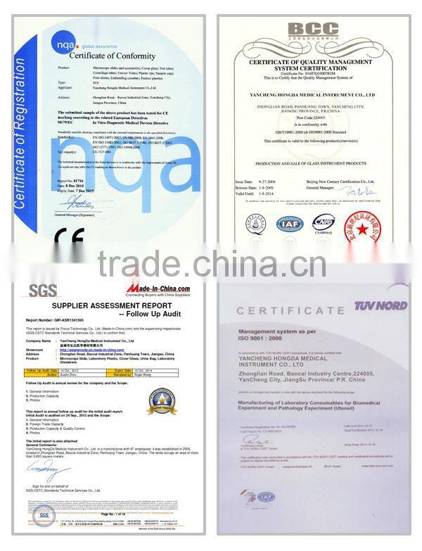 CE Marked Standard Microscope Slide 7103