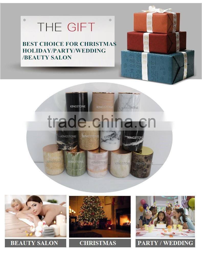 Tableware carrara white hexagon marble coaster/marble cup mat