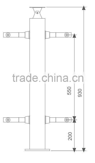 Hight technology stainless steel railing accessories