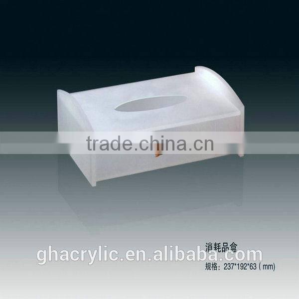 GH-RZ570 Shenzhen Guihe factory direct sale Durable ,customized acrylic tissue box cover