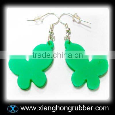 Fancy colorful silicone earring