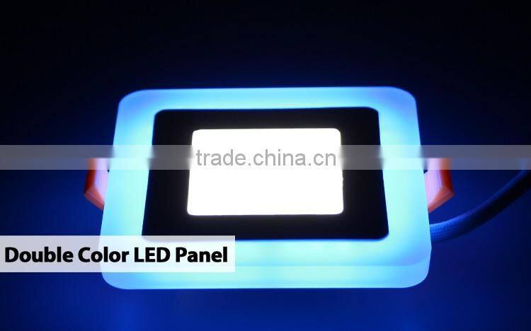 Two colors square changeble LED Panel Lights
