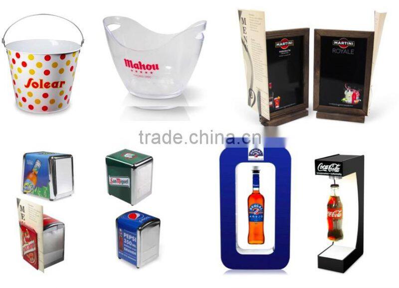 2016 new double face wooden beer bottle opener with customized stigma logos