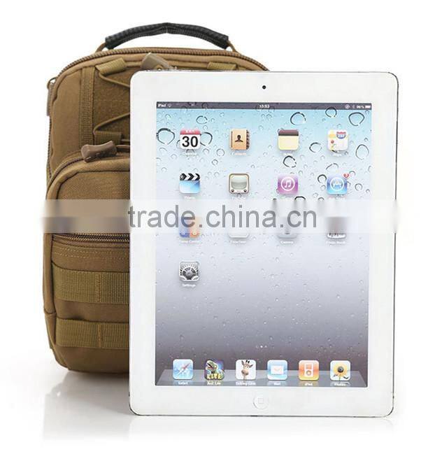 Outdoor tactical camo men shoulder waist bag