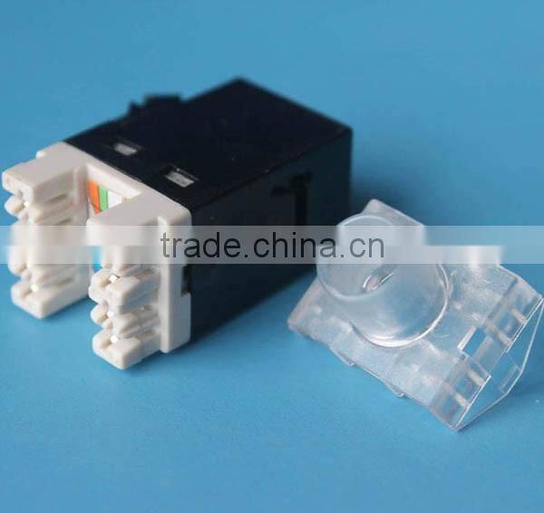 Cat6 RJ 45 UTP or STP Keystone Jack