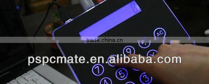 Mouse Pad with inner speaker and calculator