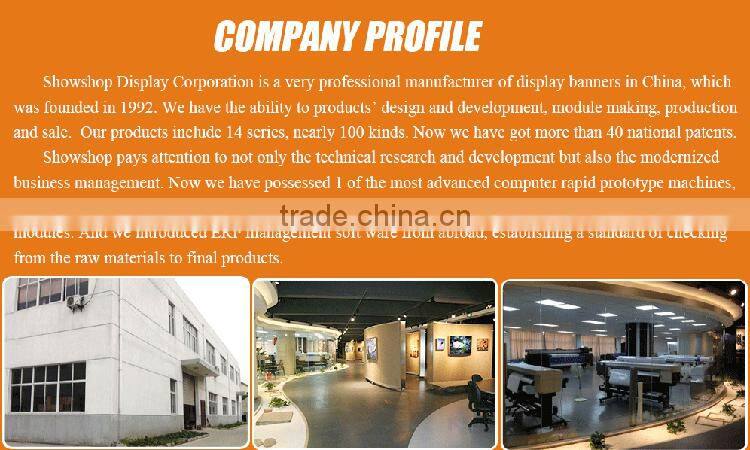 Display x frame banner stands