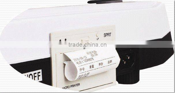 electronic digital balance with printer