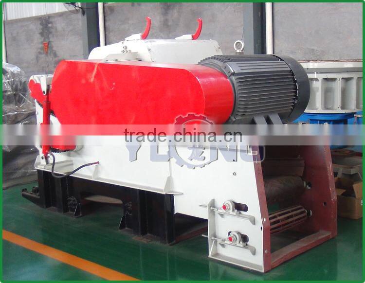 5 ton/hour yulong brand wood chipper pto ce