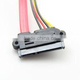 7-Pin SATA To 22-Pin SATA Cable with LP4 Power