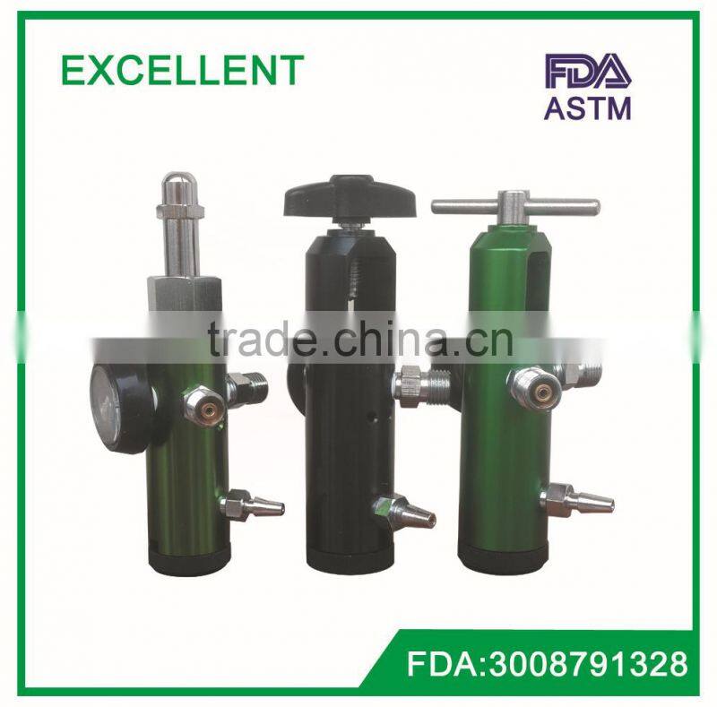 First aid oxygen regulator
