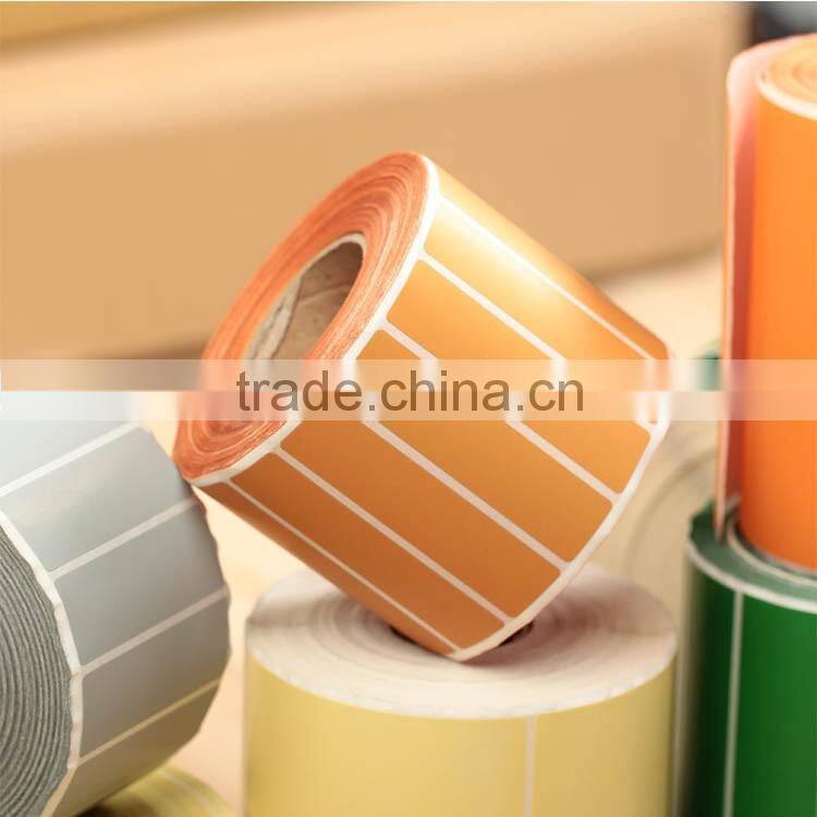 Cheap price customized packaging label sticker in roll