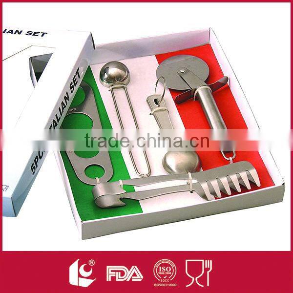 High quality stainless steel pasta utensil 3 in 1- Spaghetti server, Spaghetti Measuring & Cheese Grater