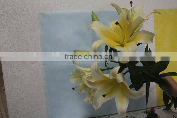 Alibaba china fresh cut flower lily promotional lili and rose flower