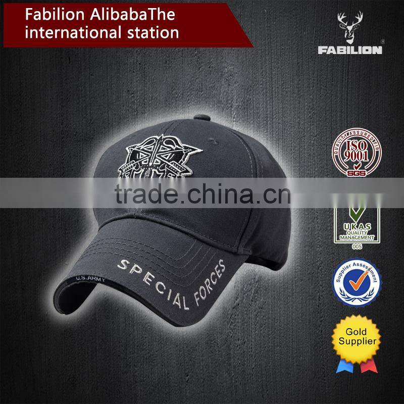 2015 high quality 100% cotton Spring Big head embroidered for cotton cap