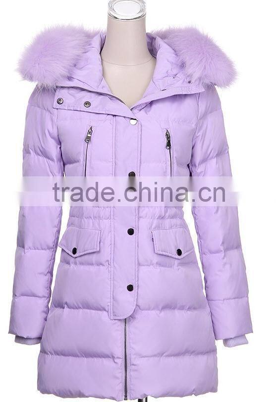 wholesale Korean female long down jacket
