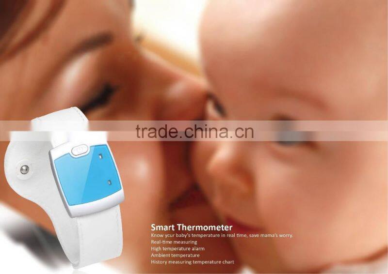 2016 New Fashion Style The Long Standby Time Wireless Body History Digital Thermometer