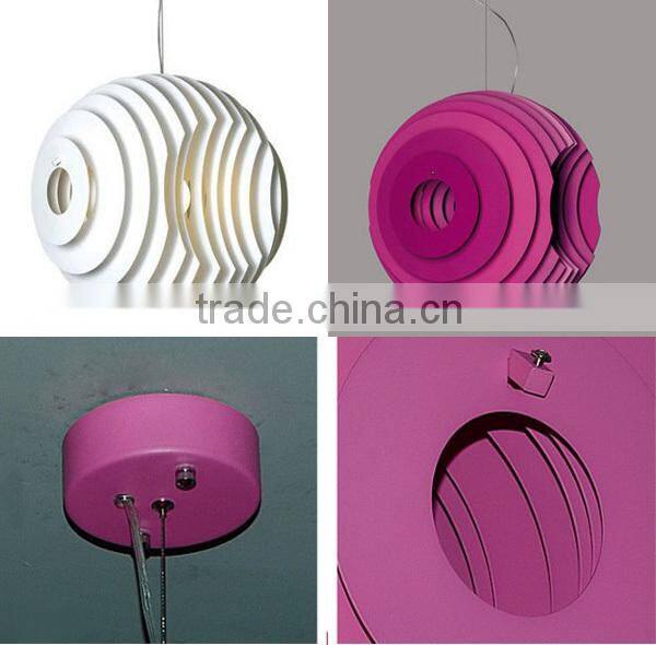 Furniture fixture Crafts ceiling lamp iron material suspension lighting houdehold pendent lamp for villa living room restaurant