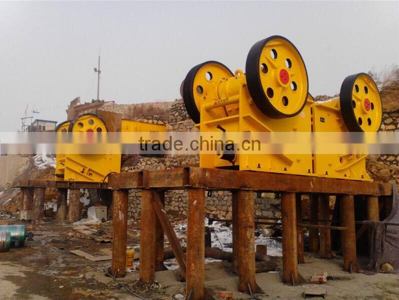 Mobile PE-250X240 Small Stone Crusher for ores crushing