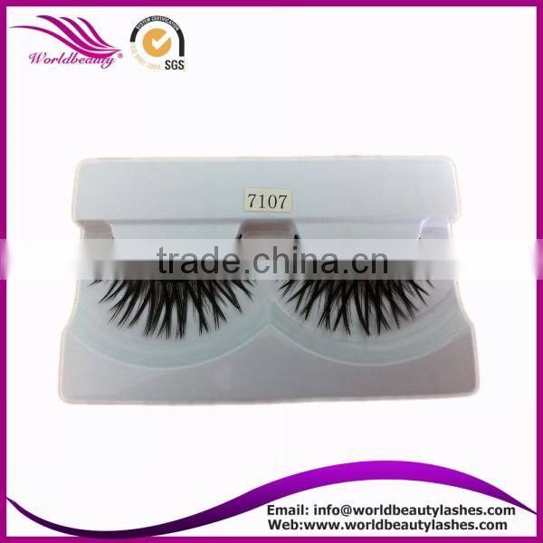 wholesale price synthetic material eyelashes
