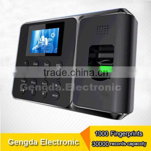 High quality employee time clock biometric fingerprint time attendance machine price