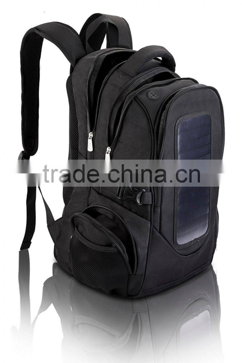 Fashion daily used wholesale Solar Backpack