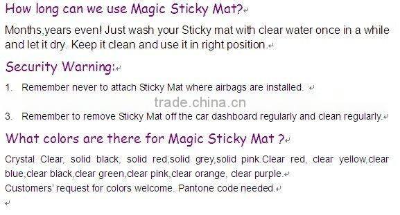 Dashboard Mat,Dashboard Sticky Pad