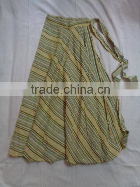 wholesale cotton stripes skirts for summer 2014