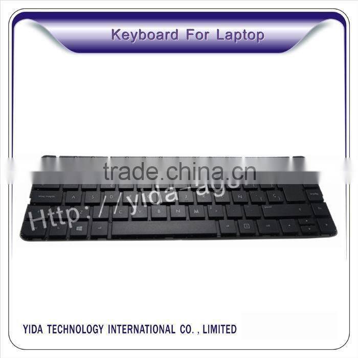 Spanish laptop keyboard for Teclado HP 14 757922-161 BLACK
