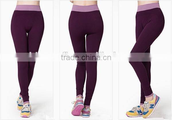 High Waist Leggings Sport Wear Gym Running Products Pants Promotional China Tights