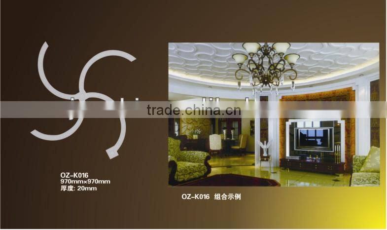 2014 new style classic Water proof PU wall plaques home &interior decoration building material