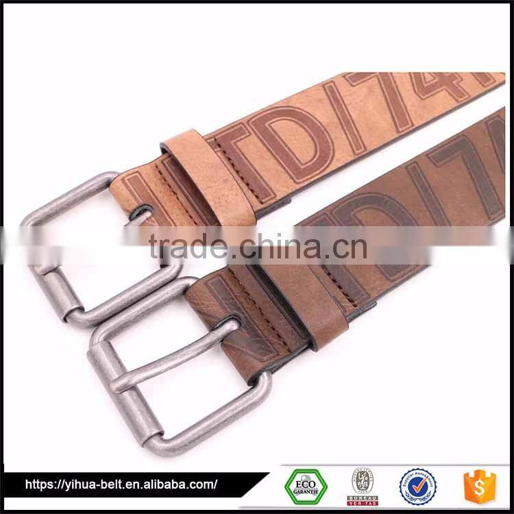 Handmade Band pu leather casual brown leather belt