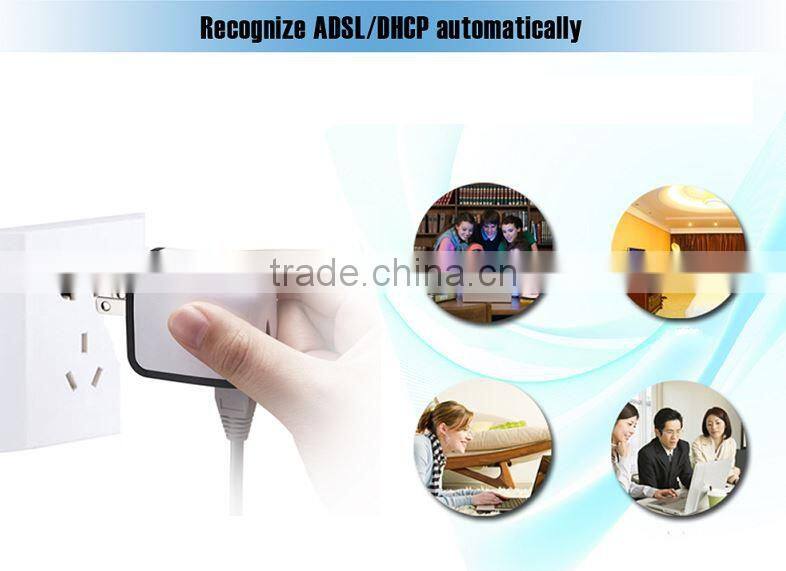 New wifi router wireless N wifi repeater with power charging adapter