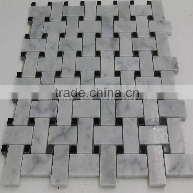 Carrara White Cheap Mosaic Tiles Price