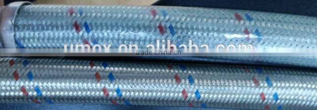 Ant-vibration stainless steel flexible hose with brass fittings