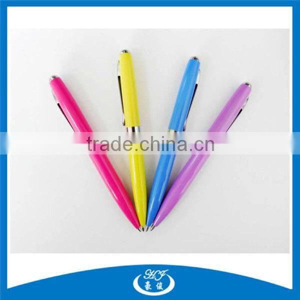 Popular in Italy Multicolor Ball Pen,Mini Metal Pen,Mini Ball Pen