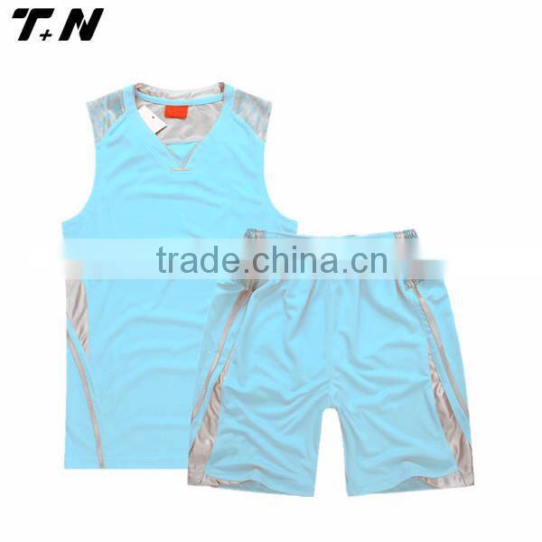 new style malaysia sky blue basketball jersey