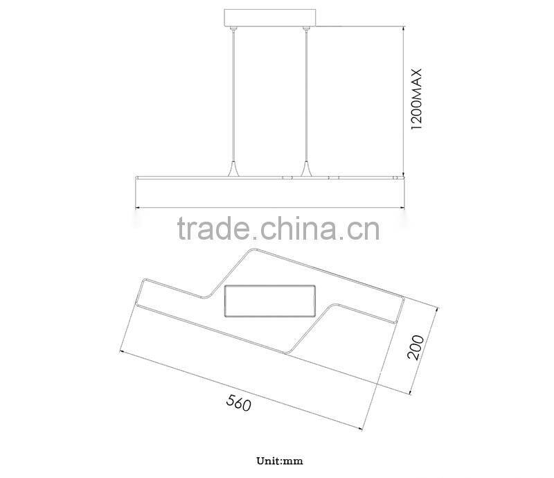 Modern LED chandelier & pendant lights