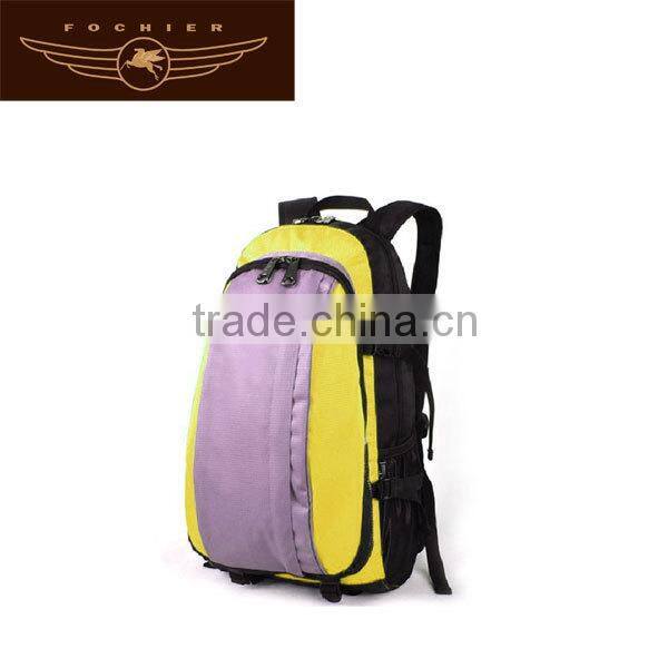 2 strap waterproof Laptop backpack for college bag