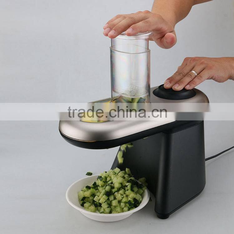 OTJ-S918 280W CE CB ISO chopper 4-blade spiral vegetable slicer makes