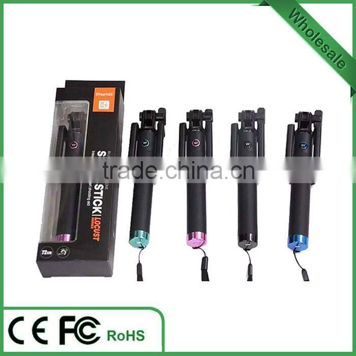 2015 New Mini build-in bluetooth selfie stick with remote control