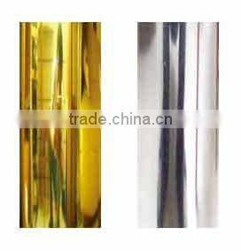inkjet metallic film, inkjet glossy gold/silver film, (PET, 125um,dye and pigment ink, non-waterproof, sheet and roll size)