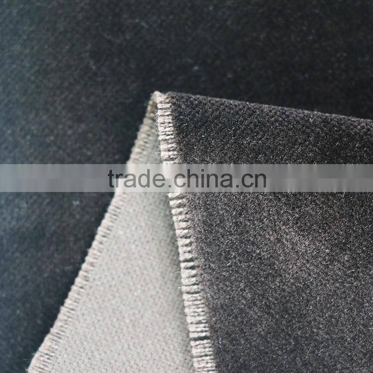100%cotton woven fabric velvet fabric flocked velvet fabric