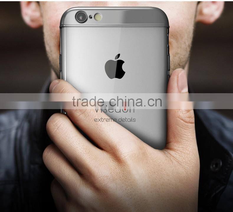 3 in 1 transparent mobile phone cover for iphone 6
